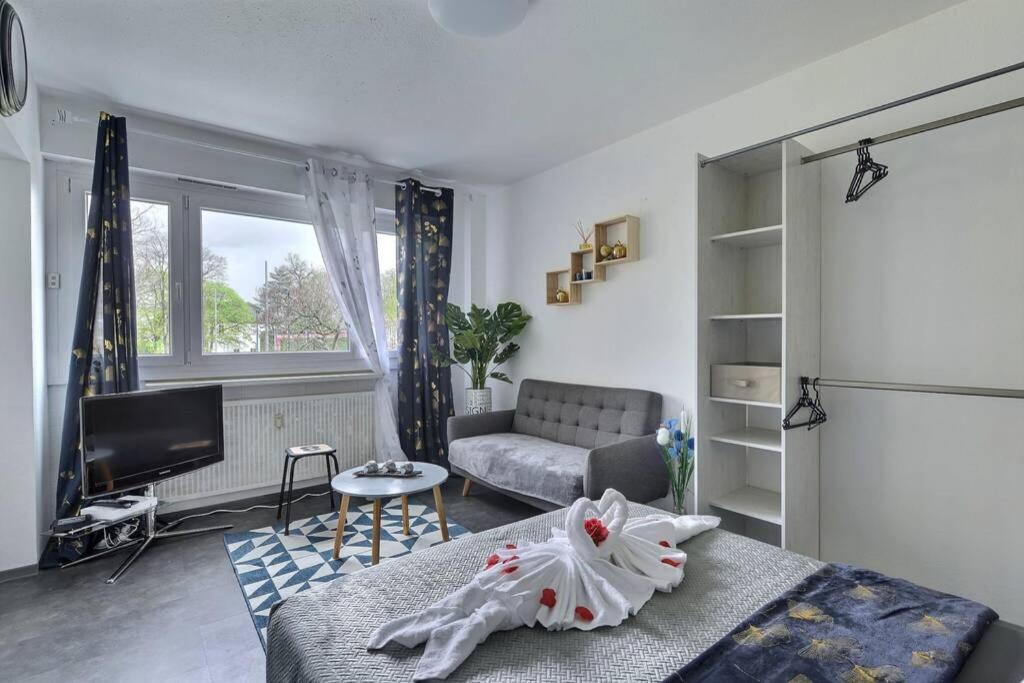 Studio Renov*Fibre*Parking 3 Min Gare De St-Louis Apartment Saint-Louis  Exterior photo