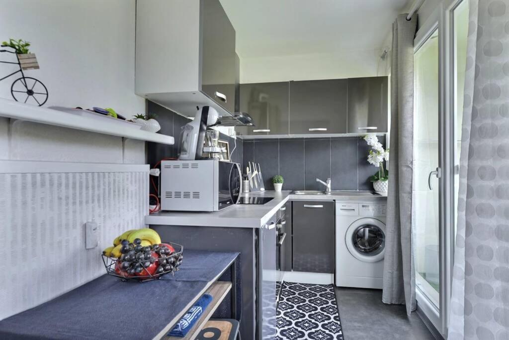 Studio Renov*Fibre*Parking 3 Min Gare De St-Louis Apartment Saint-Louis  Exterior photo