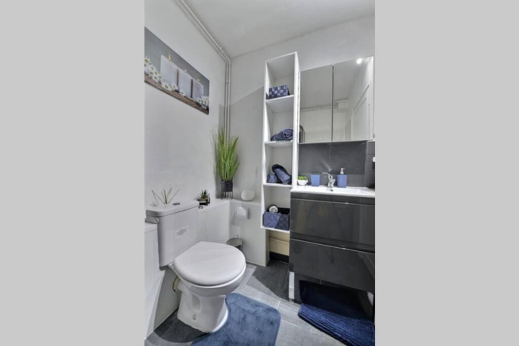 Studio Renov*Fibre*Parking 3 Min Gare De St-Louis Apartment Saint-Louis  Exterior photo